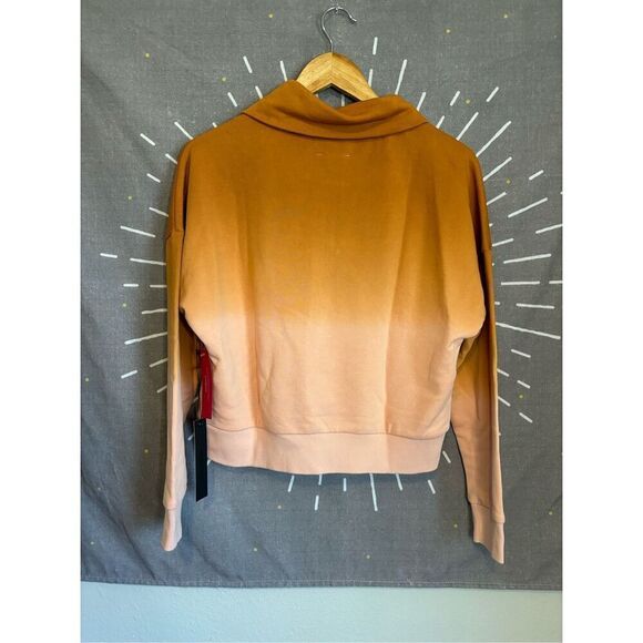 NWT Carbon38 Ombré French Terry Half Zip Cactus - Picture 11 of 11